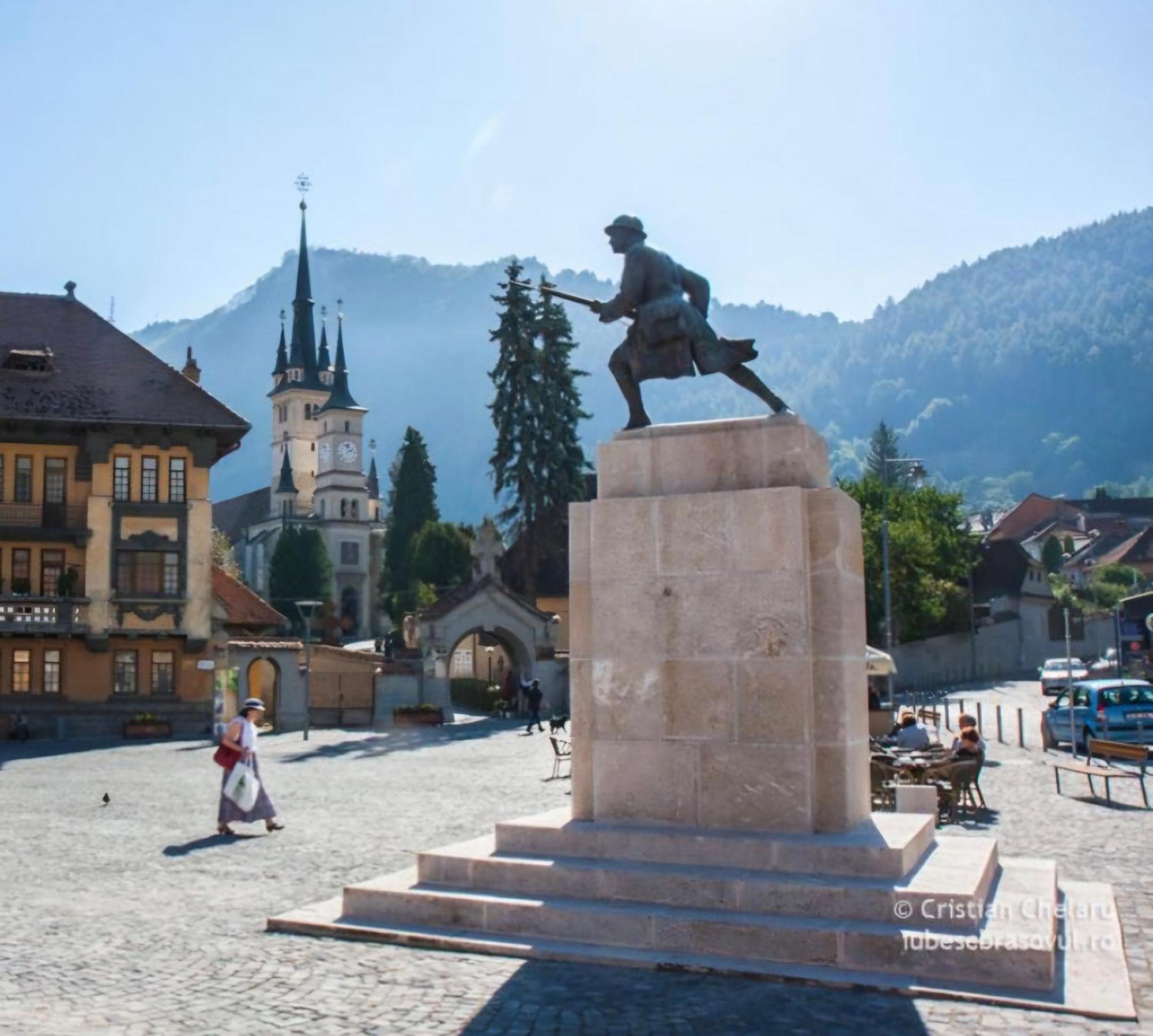 Ferienwohnung Casa Ileana Centrul Vechi Brașov Exterior foto